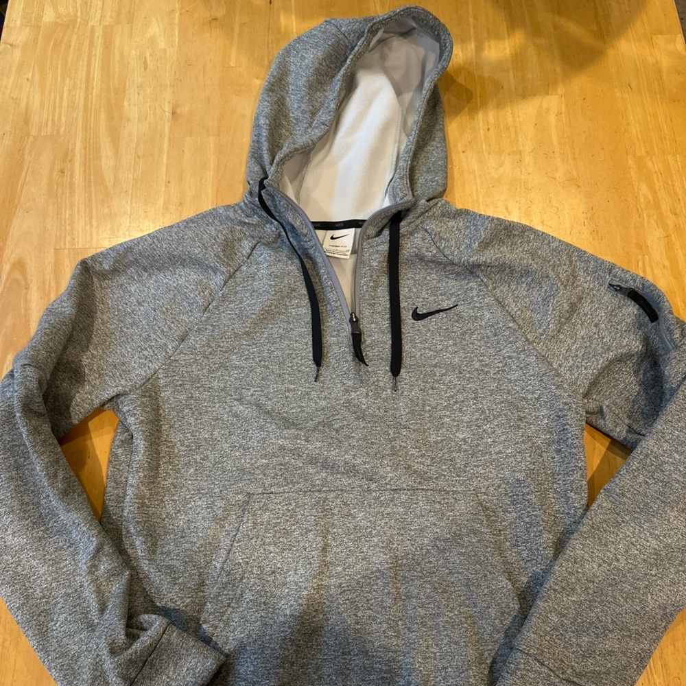 Nike Therma Fit Men's Long Sleeve Active Sweatshirt 1/4 Zip Pullover Size Small
